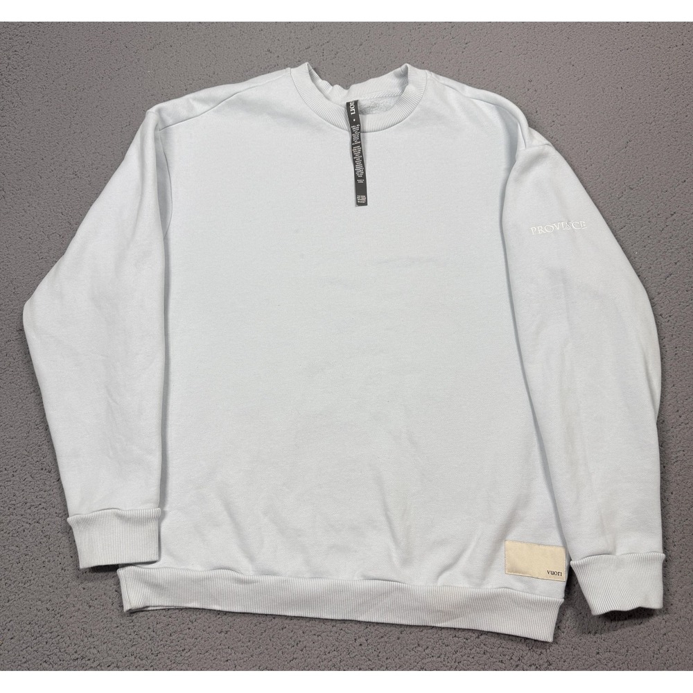 Vuori Restore Oversized Crewneck Womens M Blue Fleece Province Pullover VW2063